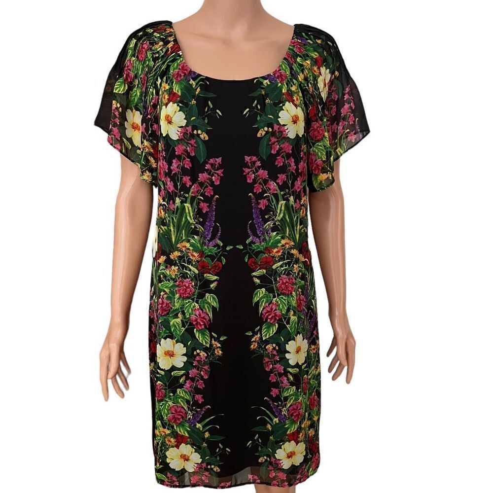 Chris McLaughlin Floral Dress Size 8